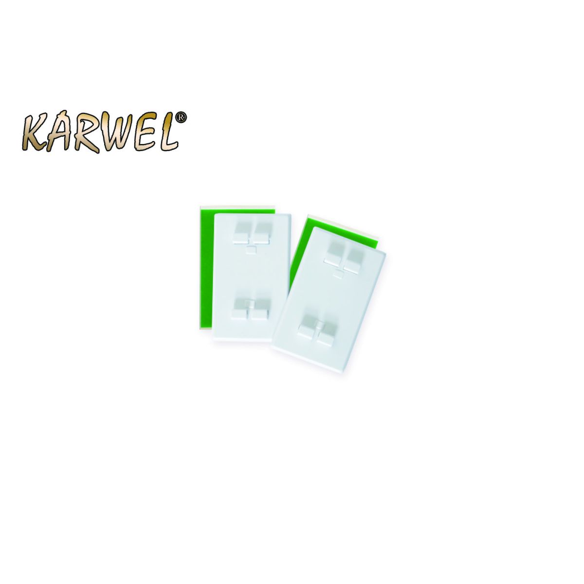 Karwel zaczep przylepny do mini rolet y (2 szt)