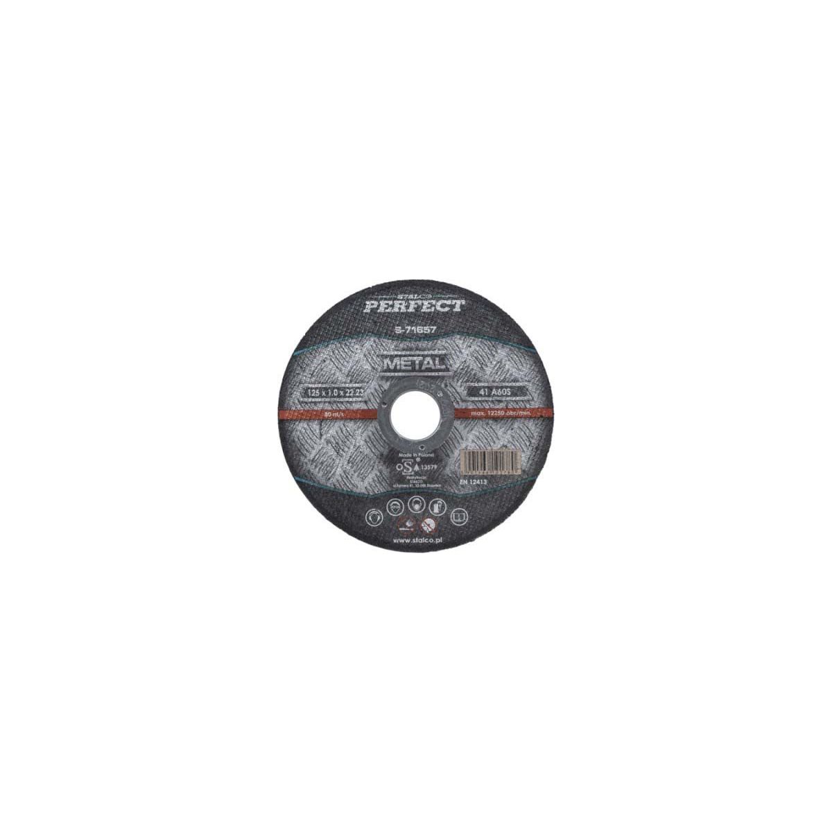 Tarcza metalowa 230*3,0 Stalco plaska Perfect S-71667