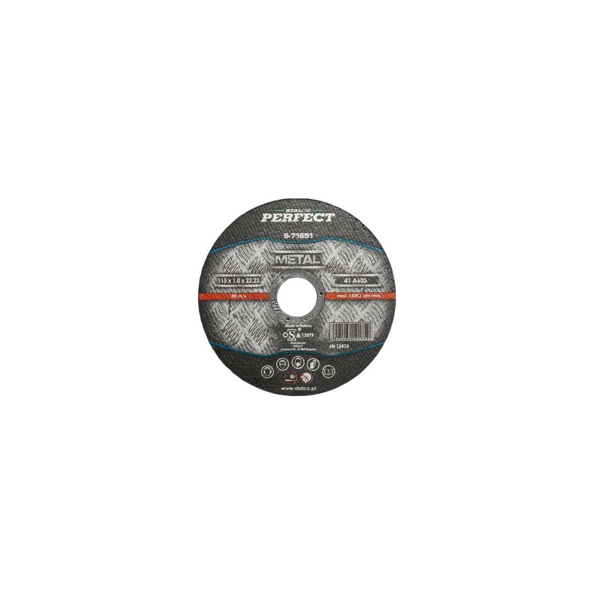 Tarcza metalowa 180*3,2 Stalco wypukła Perfect S-71679