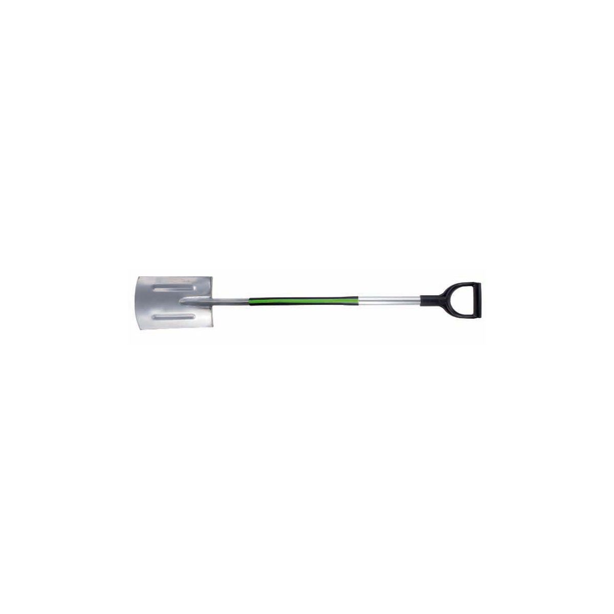 Szpadel prosty hartowany trzon metalowy pochwyt PVC Stalco Perfect S-74001