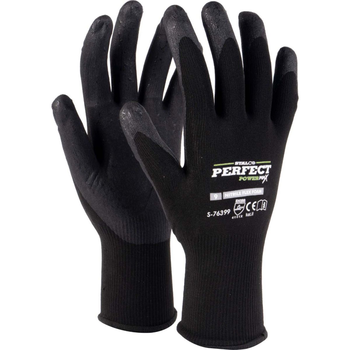 Rękawice nylonowe Nitrile Flex Foam 8 Stalco
