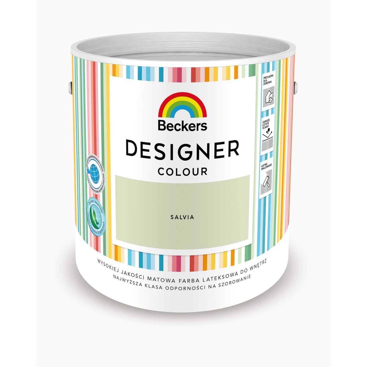Farba Beckers designer colour salvia 2,5 L Beckers