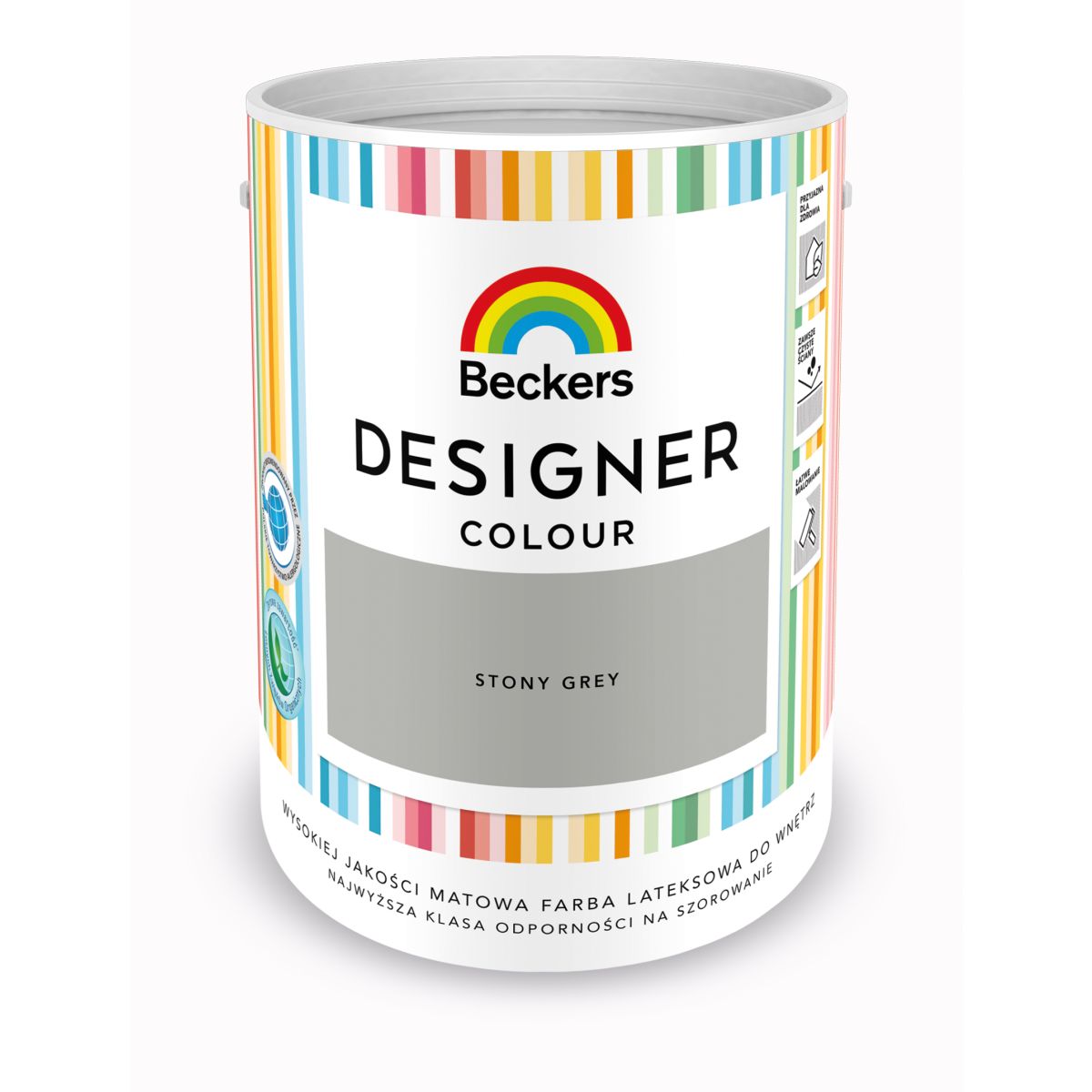 Farba Beckers designer colour stony grey 5 L Beckers