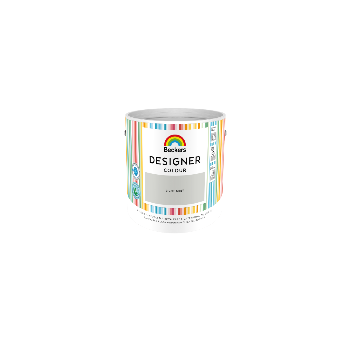 Farba Beckers designer colour light grey 2,5 L Beckers