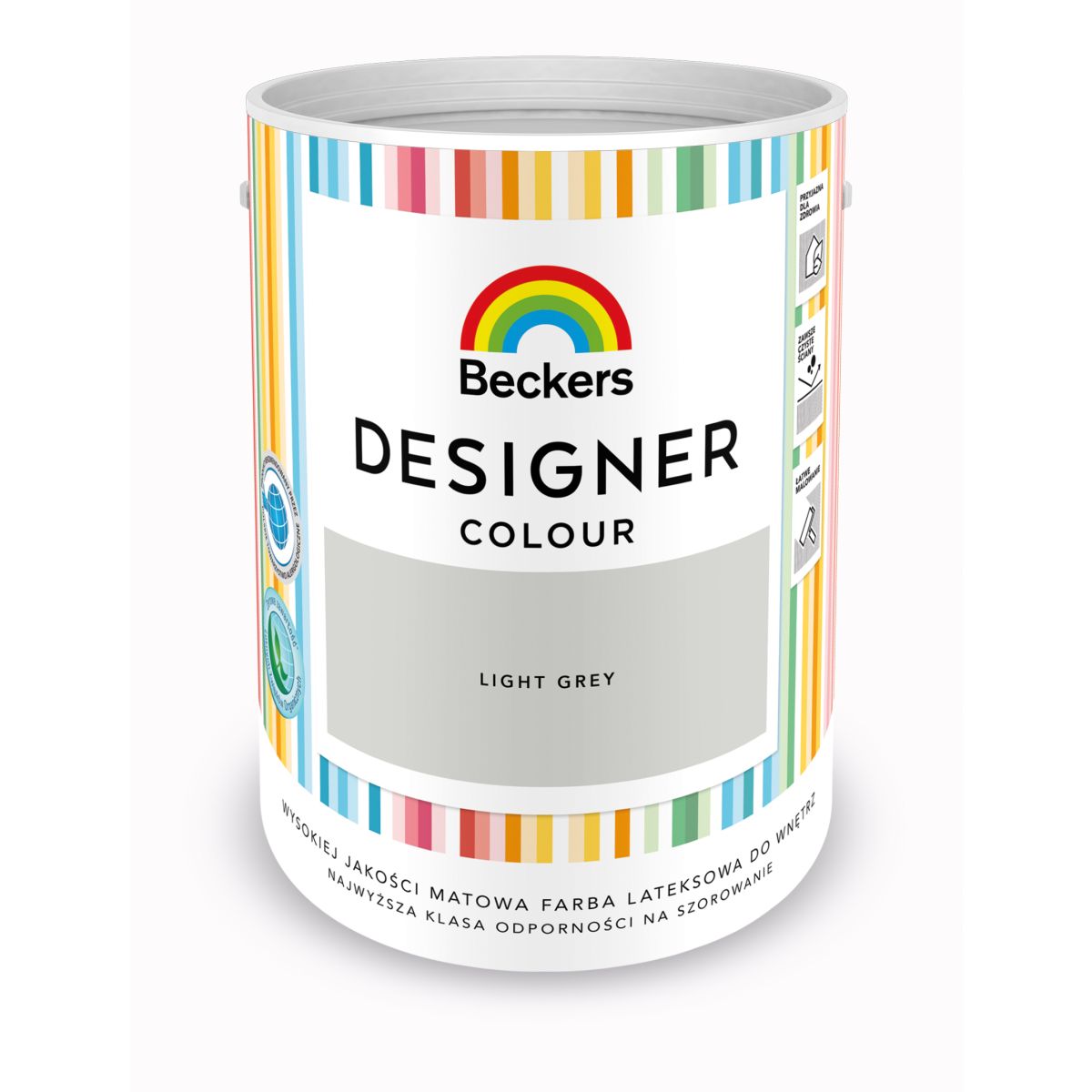 Farba Beckers designer colour light grey 5 L Beckers