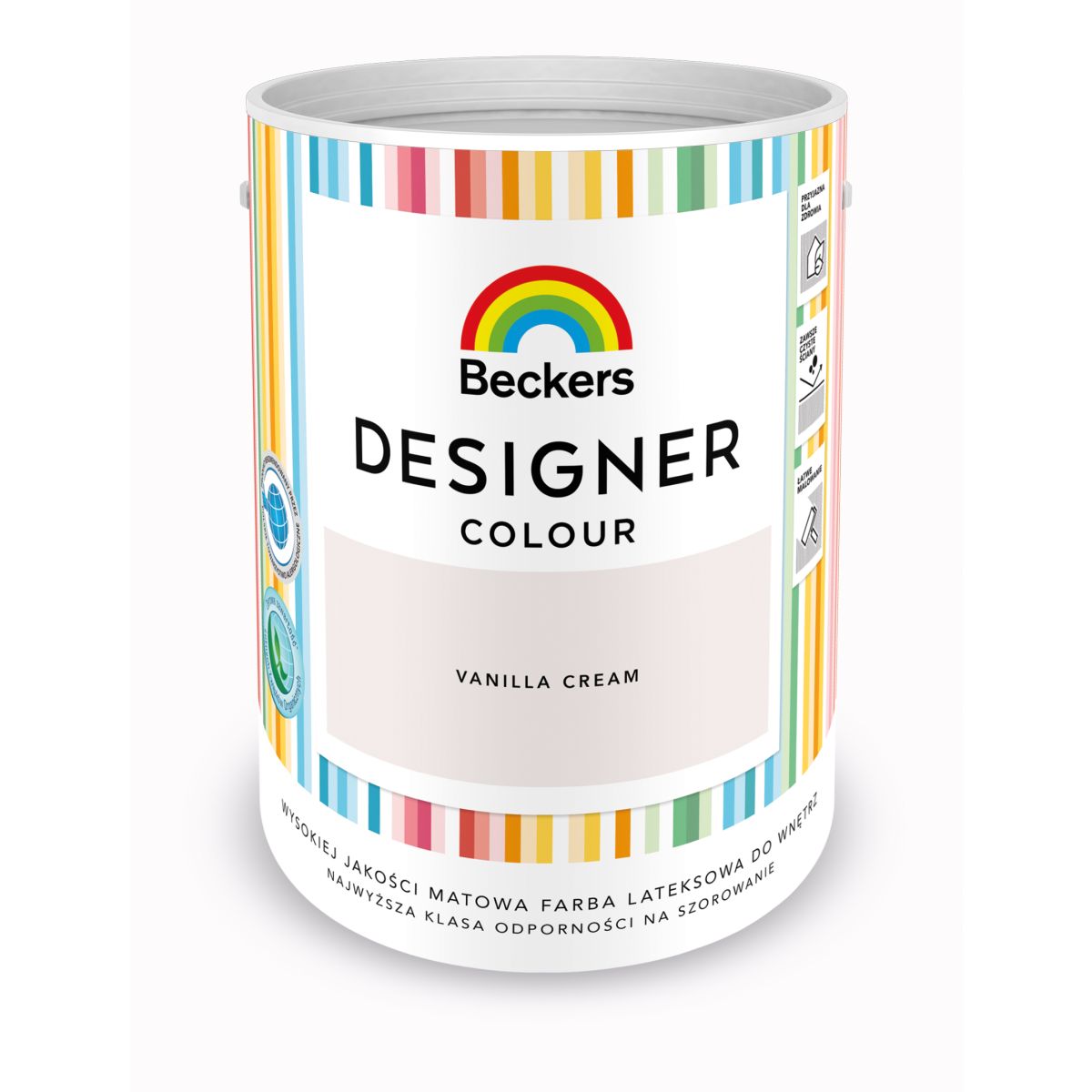 Farba Beckers designer colour vanil. crem 5 L Beckers