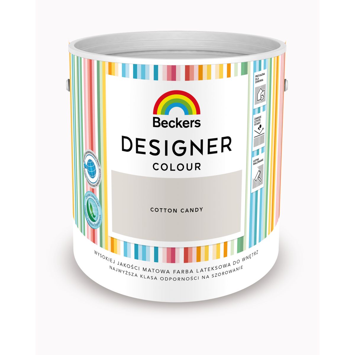 Farba Beckers designer colour cott.candy 2,5 L Beckers