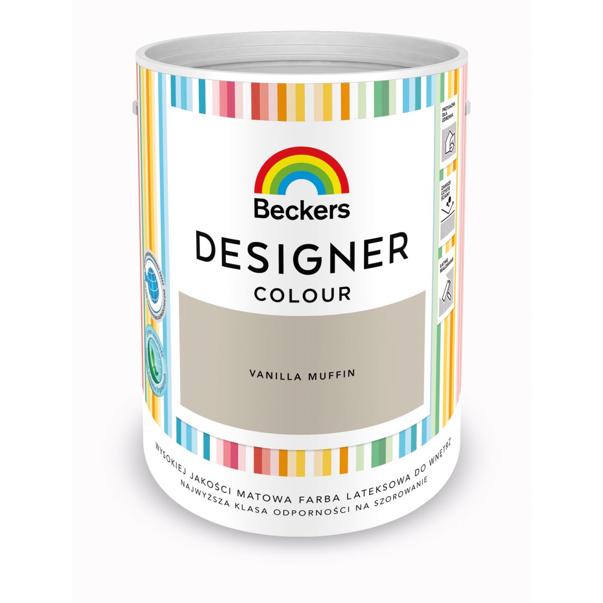 Farba Beckers designer colour vanilia muff 5 L Beckers