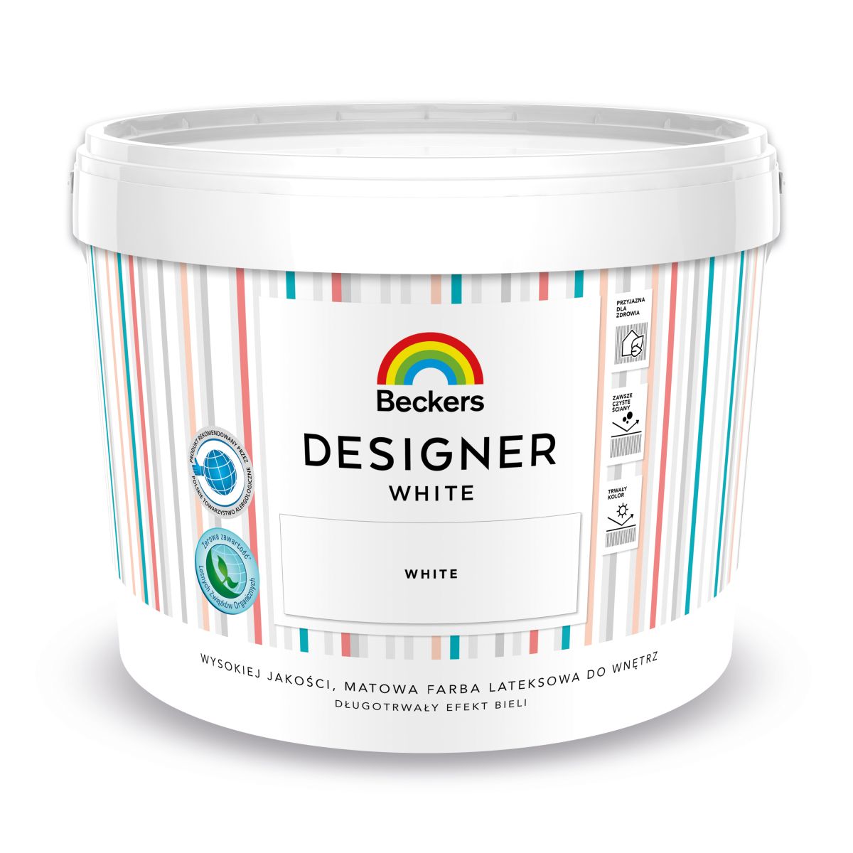 Farba Beckers Designer Colour White 10 L Dekoral