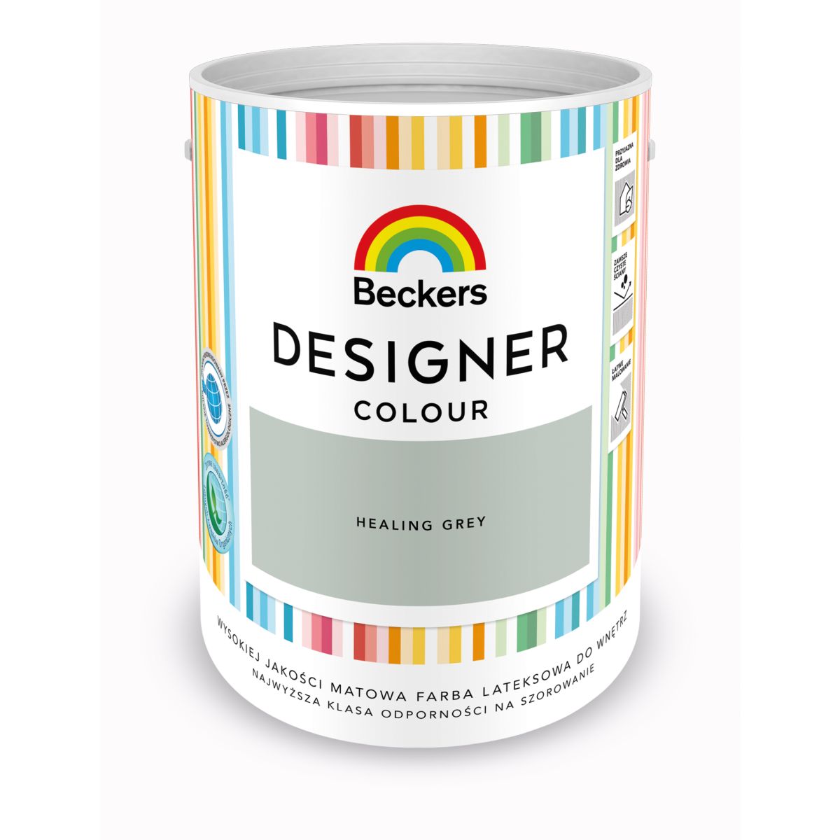 Farba Beckers Designer Colour Heali Grey 5 L