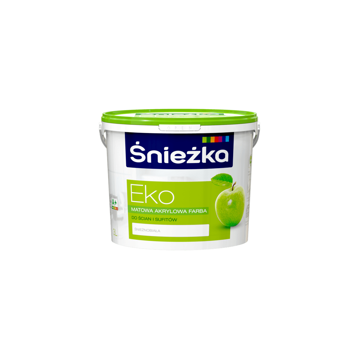 FARBA EMULSJA Snieżka EKO biały  3L.