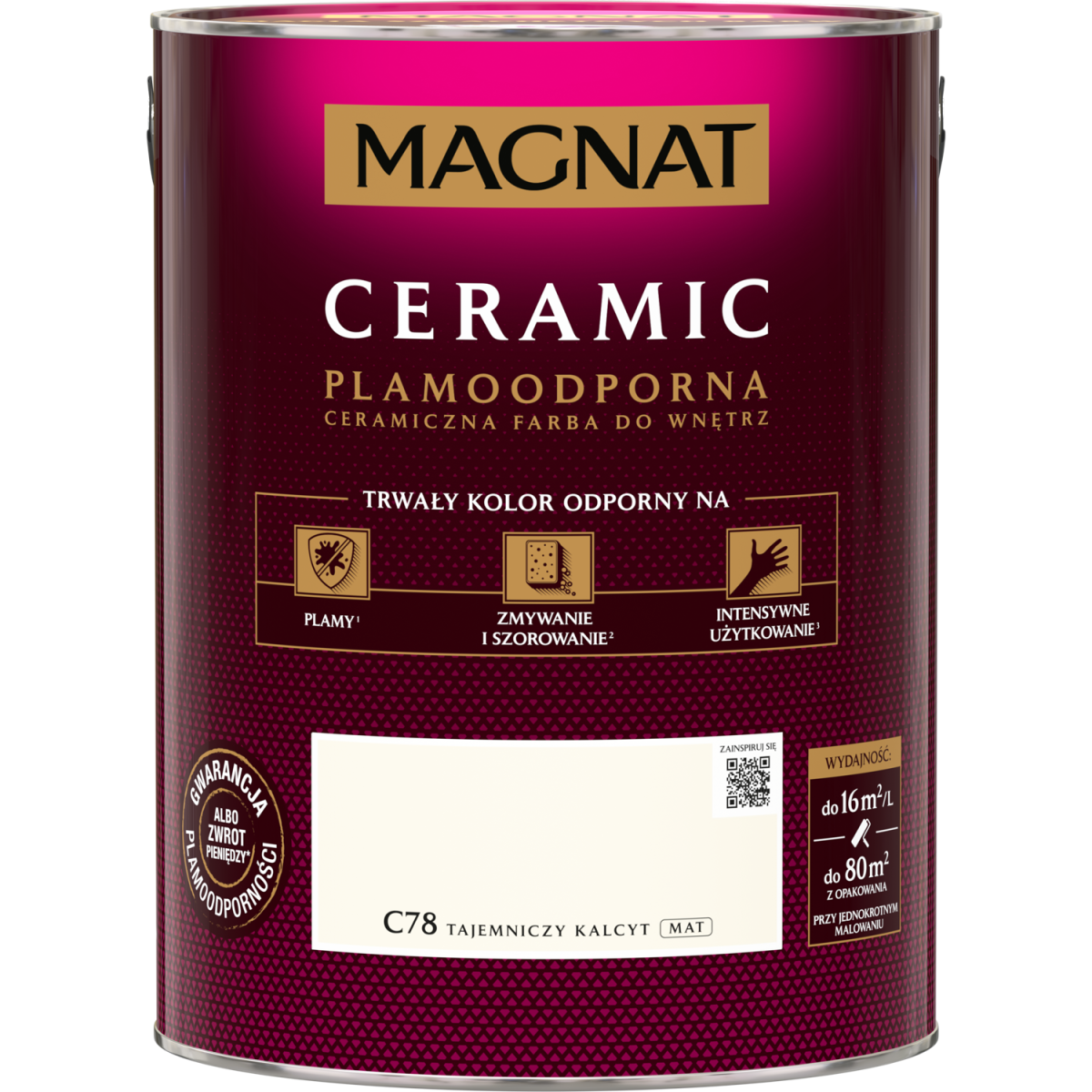 FARBA CERAMICZNA Magnat Ceramic TAJEMNICZY KALCYT C78 5L