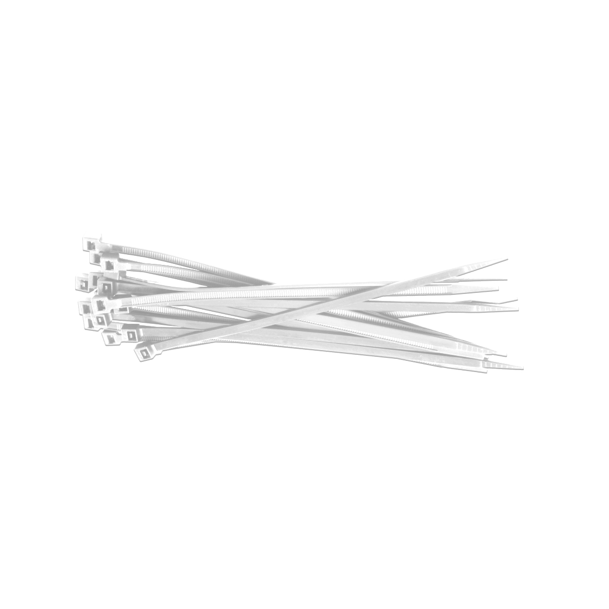 Opaski nylonowe białe 2,5 x 80 Stalco