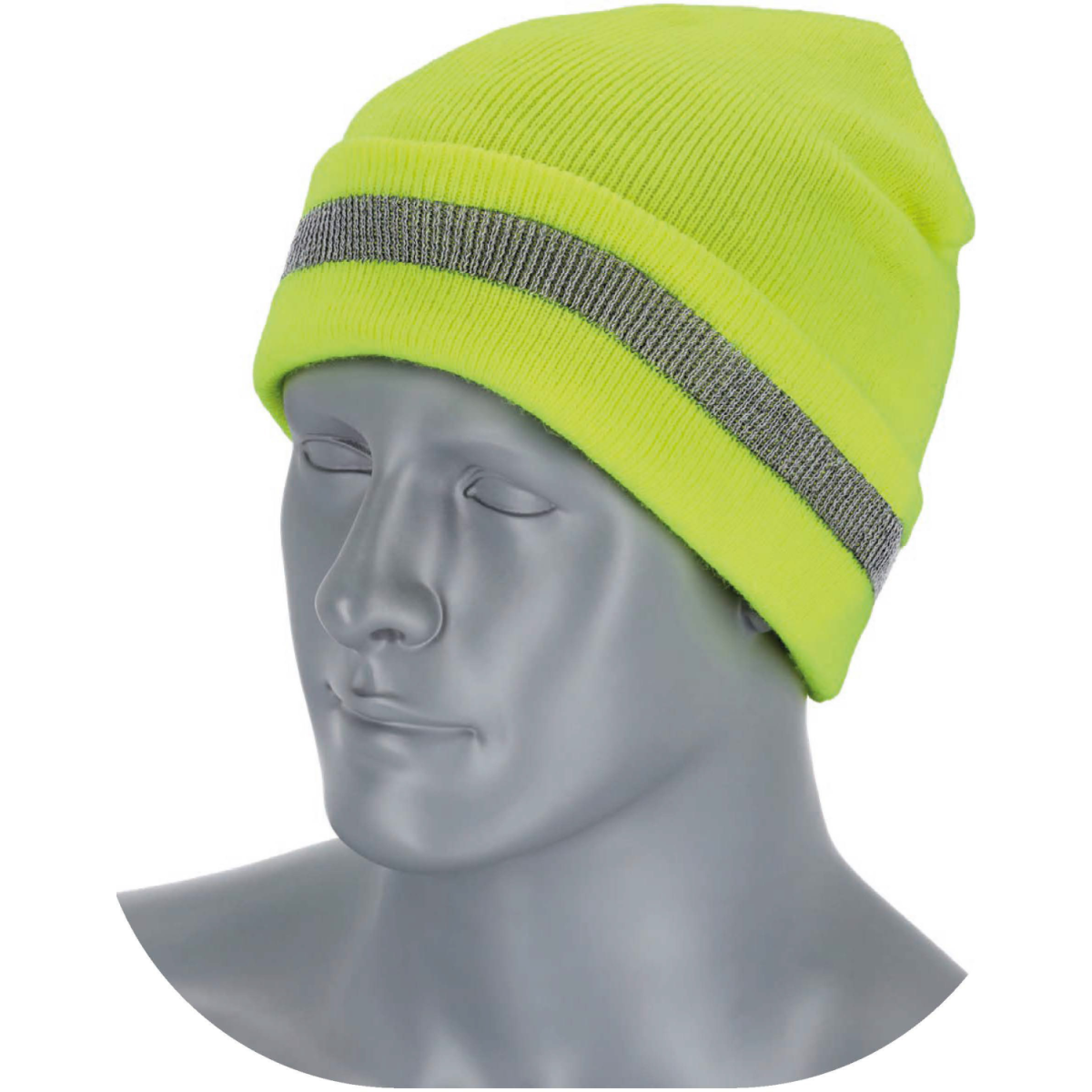 Czapka odblaskowa Fluo żółta Stalco S-42052