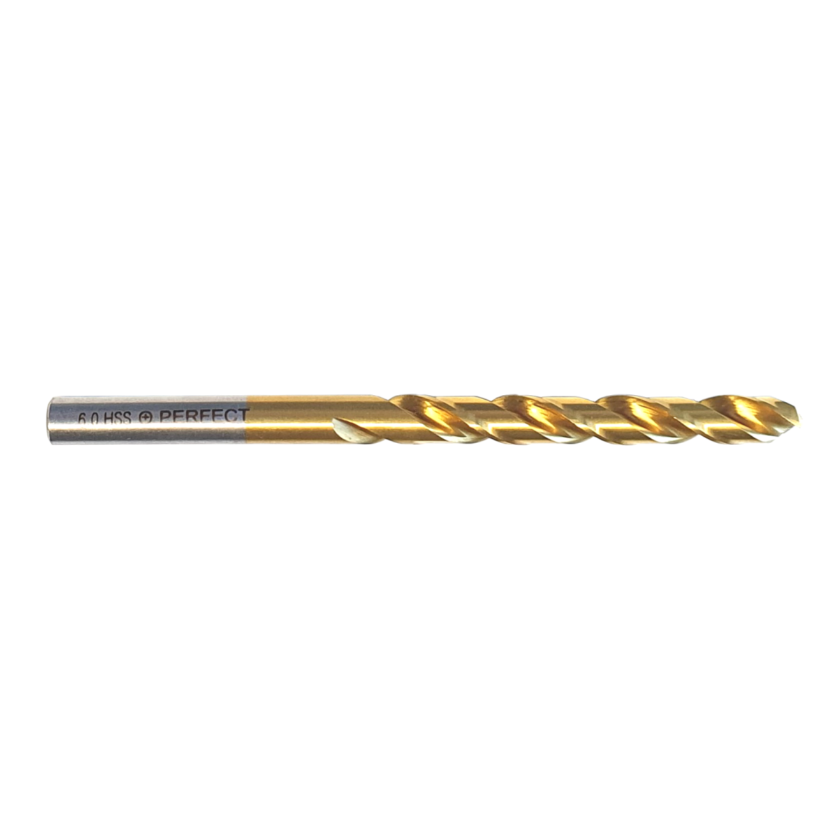Wiertło do metalu INOX HSS-E TiN 6.0mm DIN338 STALCO PERFECT S060 172360