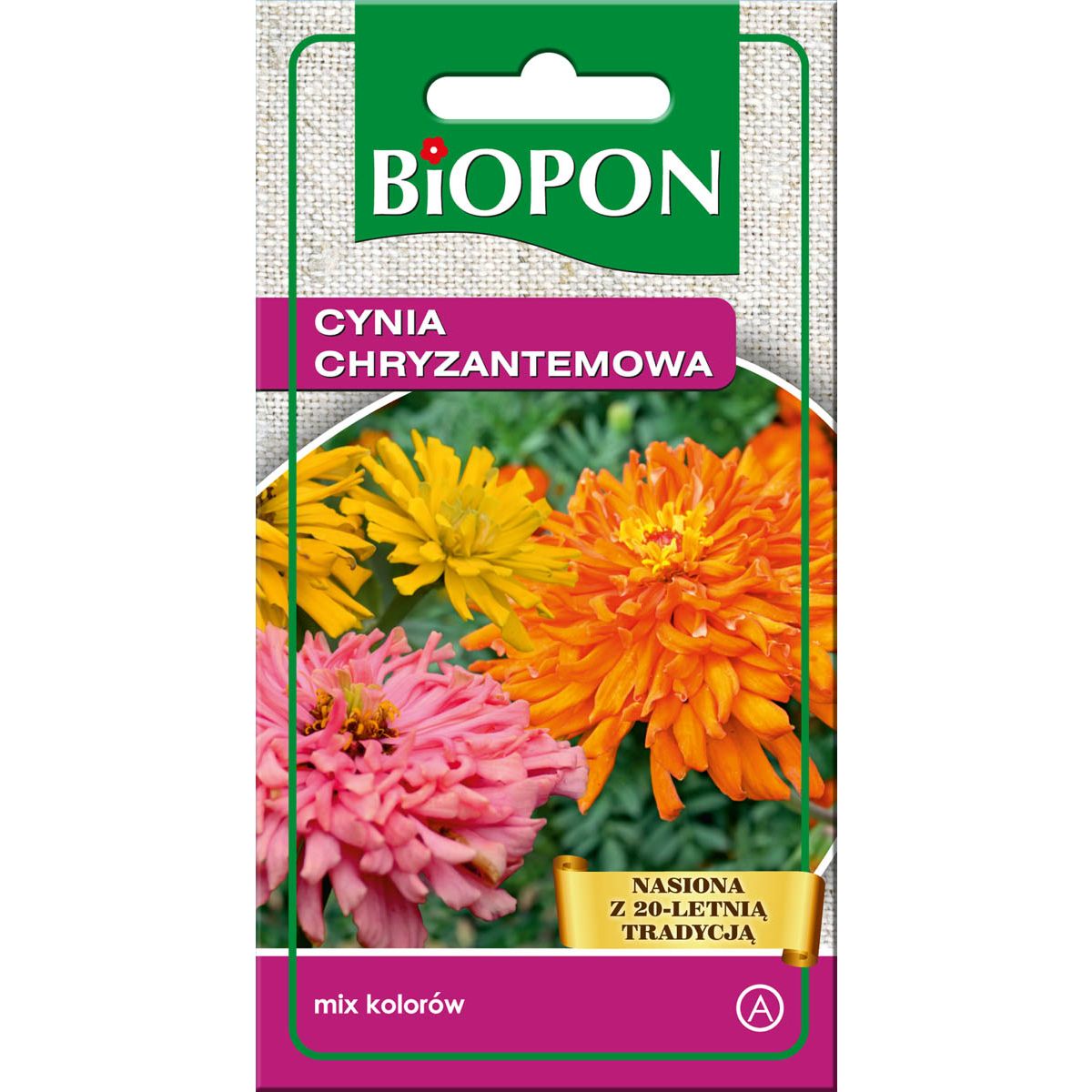 Cynia wytworna chryzantemowa nasiona mieszanka 1 g Biopon