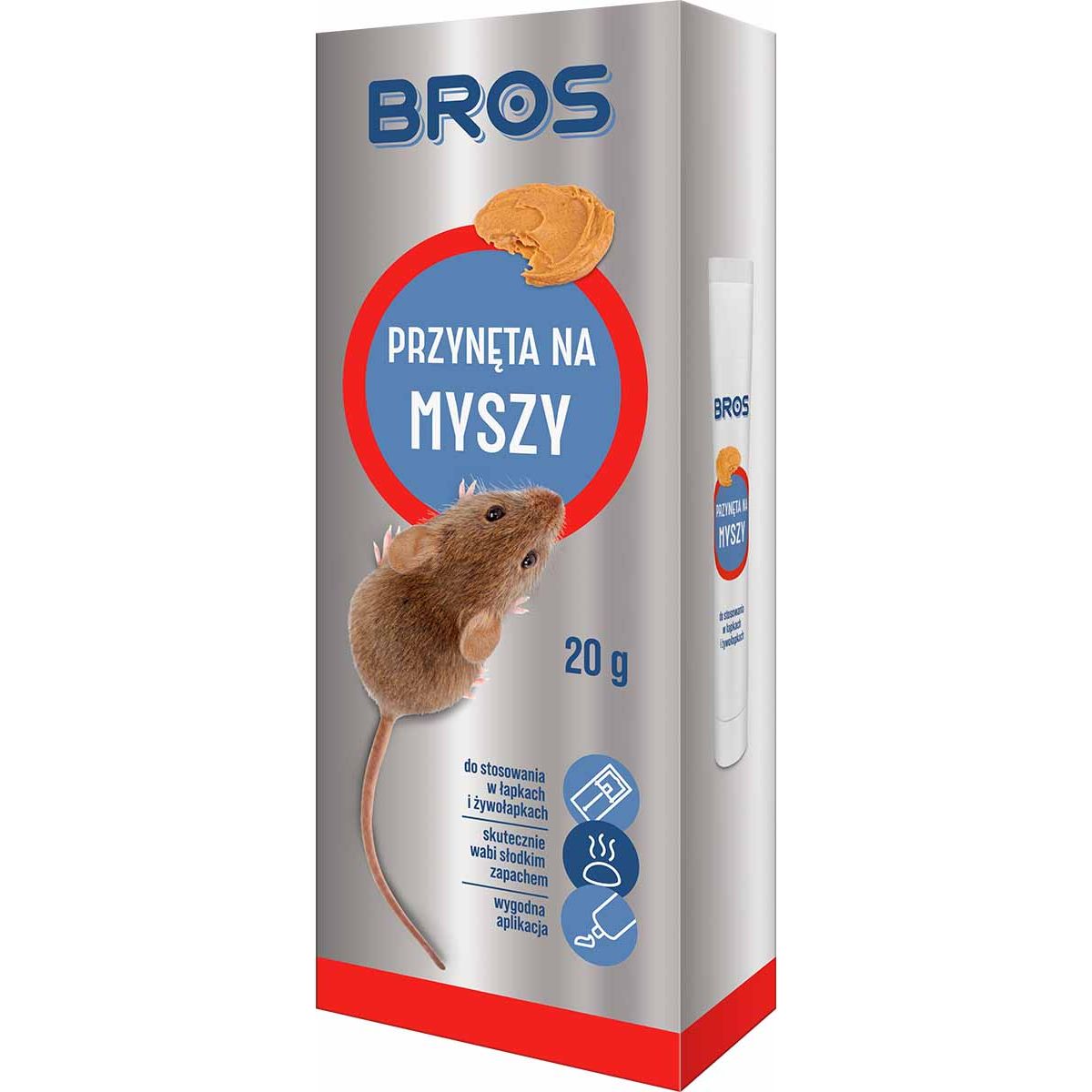 Przynęta na myszy 20 g Bros