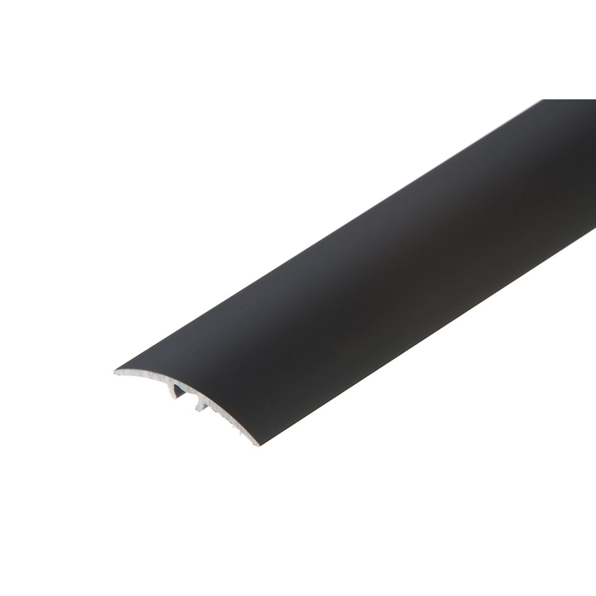 CEZAR Listwa ochronna AL wcisk wąski 30mm 5w1 klejony/aCezar dł. 0,93m CZARNY