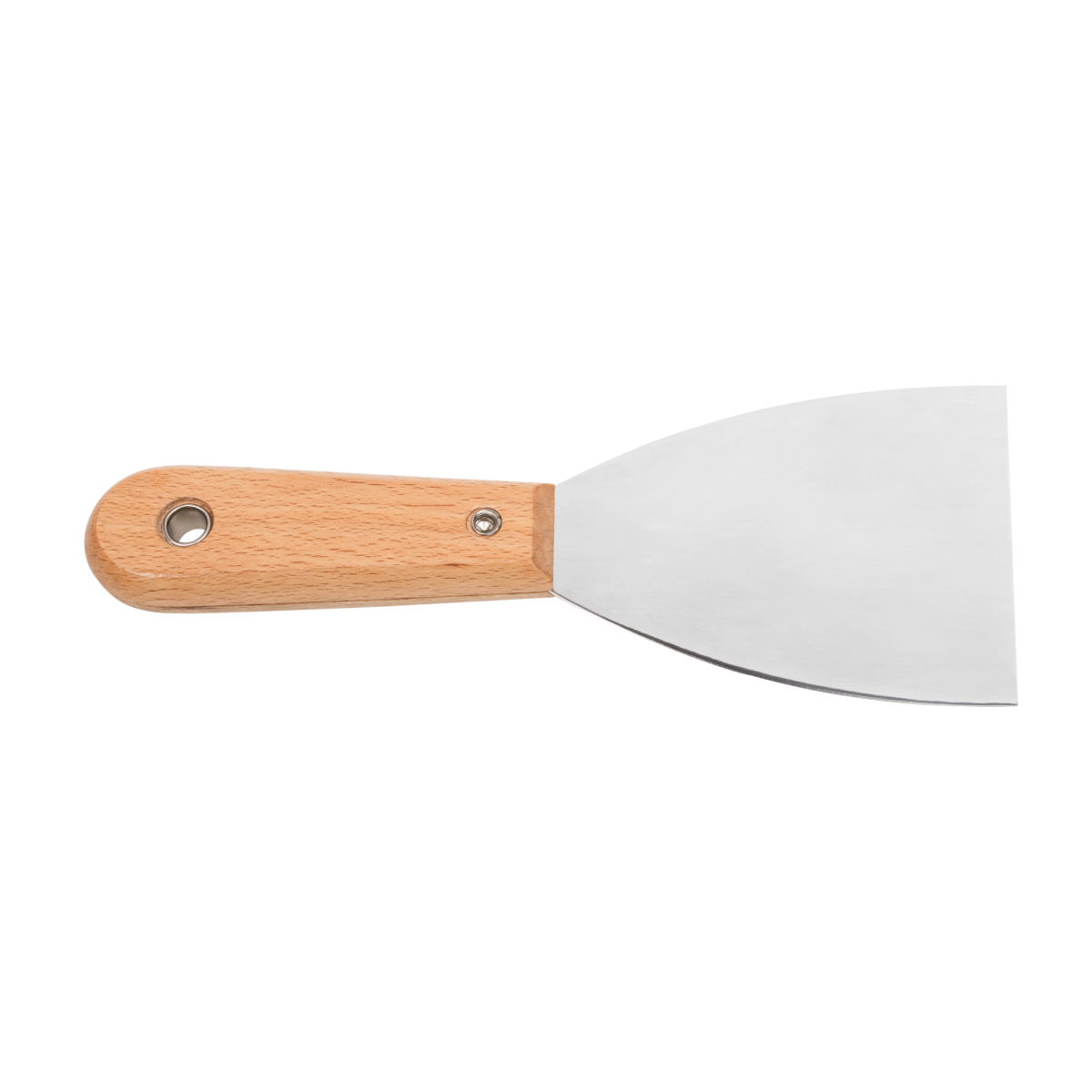 Szpachla 8 cm r. bukowa 84 nierdzewna polerowana Kaem