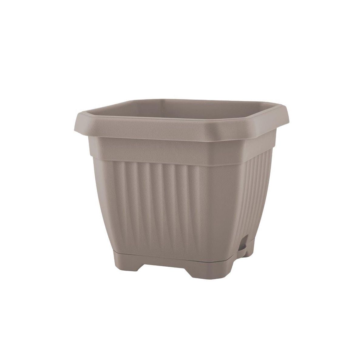 Doniczka Octagon z/p 40x40 25151 mokka Domex