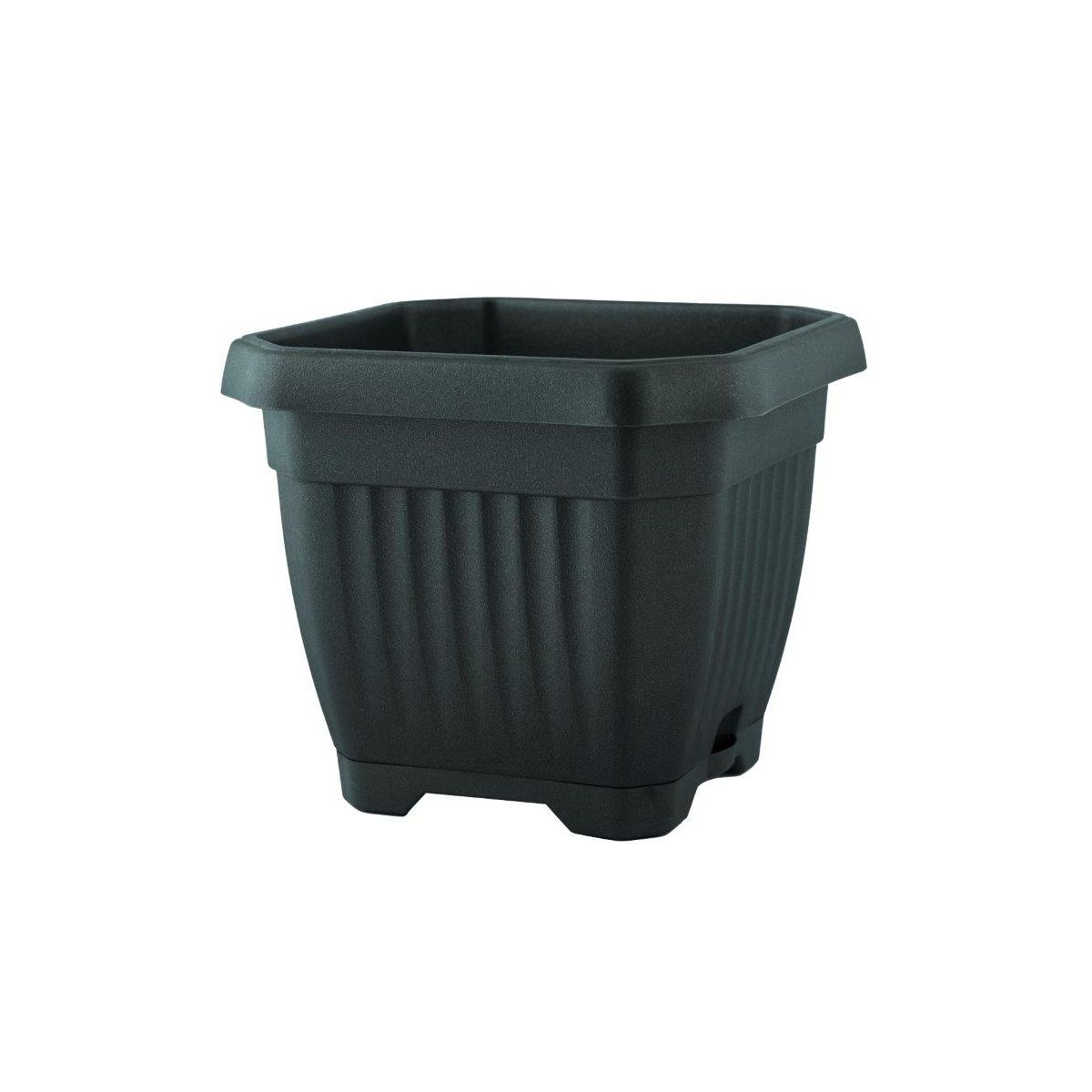 Doniczka Octagon z/p 35x35 25243 antracyt Galicja