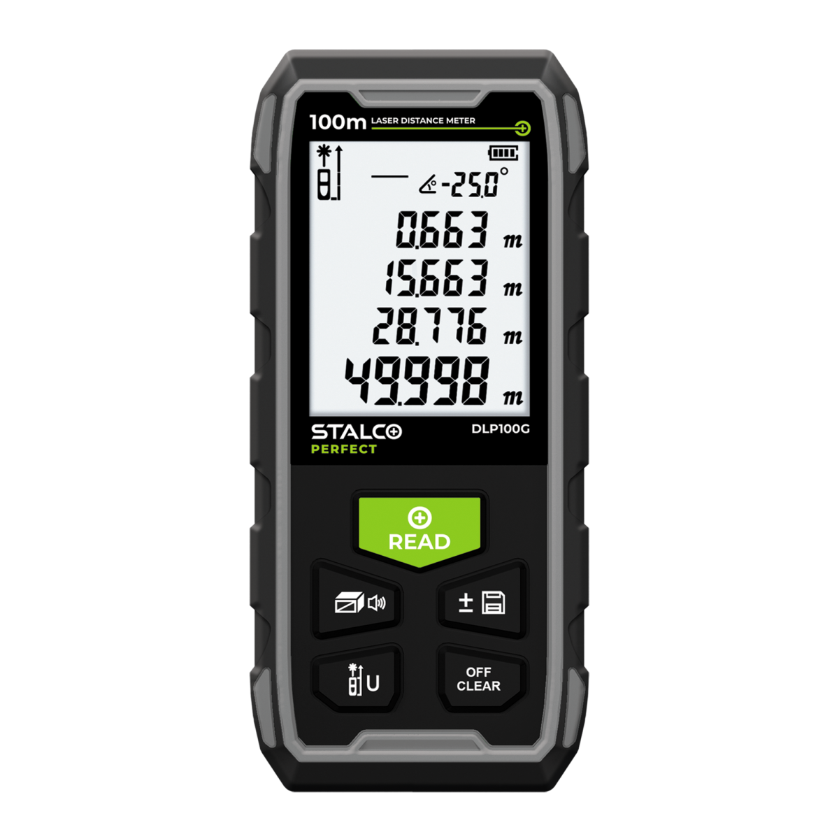 Dalmierz laserowy DLP100G 100 m Stalco