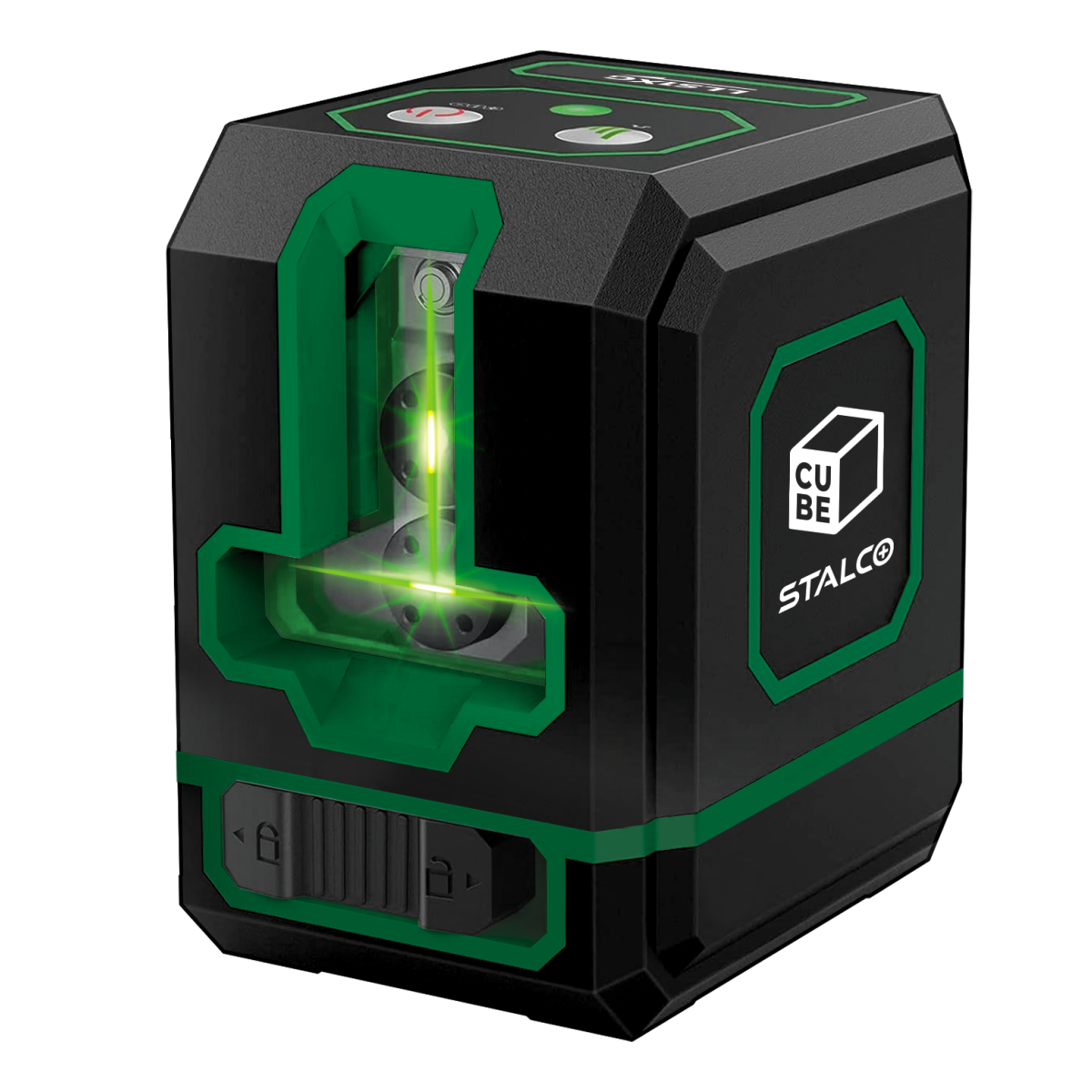 Laser krzyżowy LLS1XG zielony Stalco