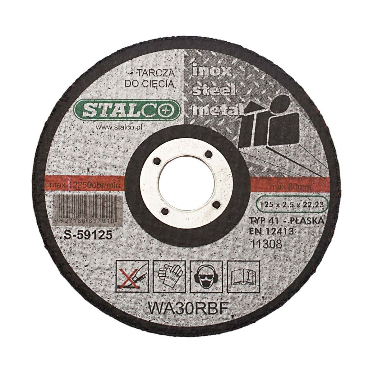 Tarcza metalowa Stalco 230*3,0 płaska S-59230