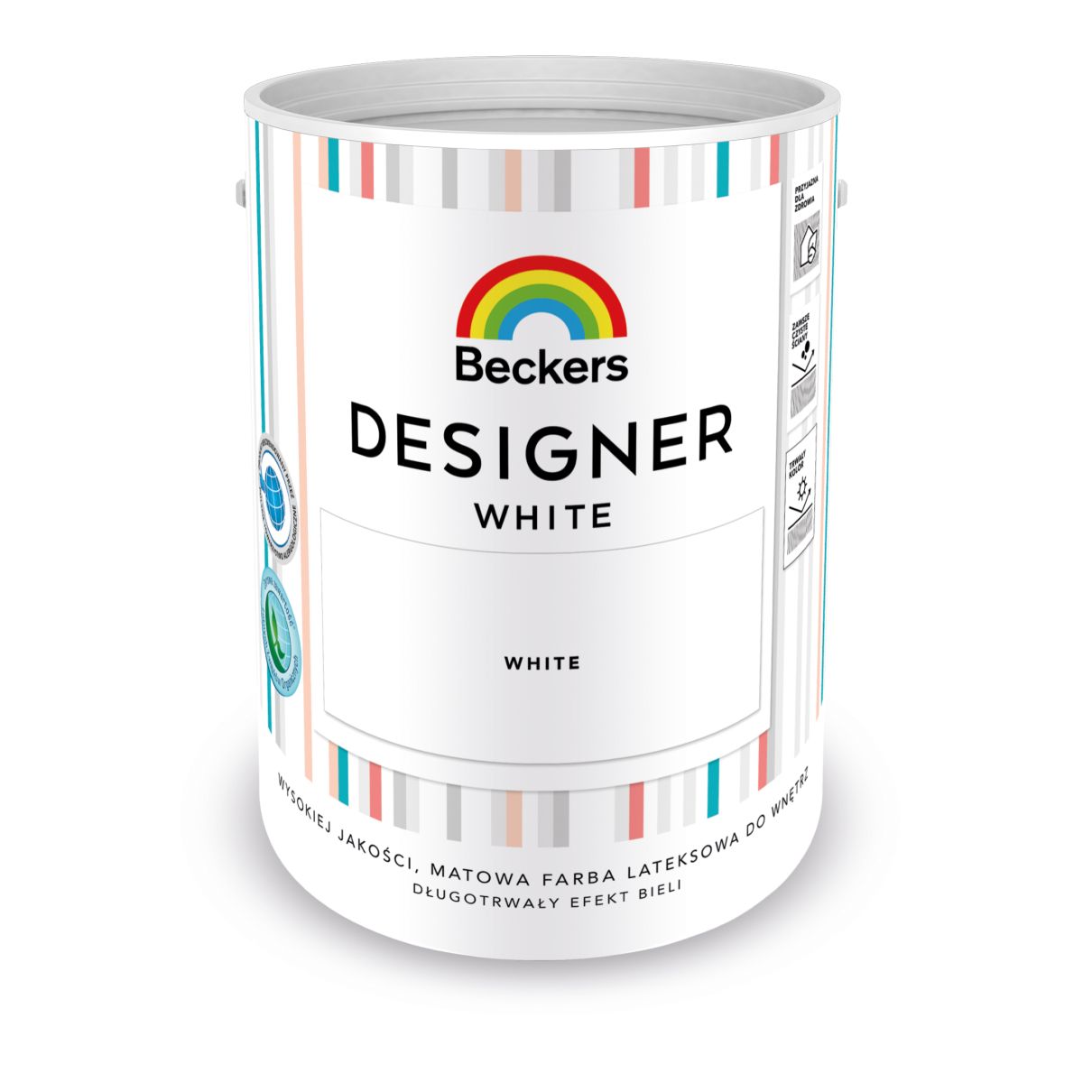 Farba Beckers Designer Colour white 5 L