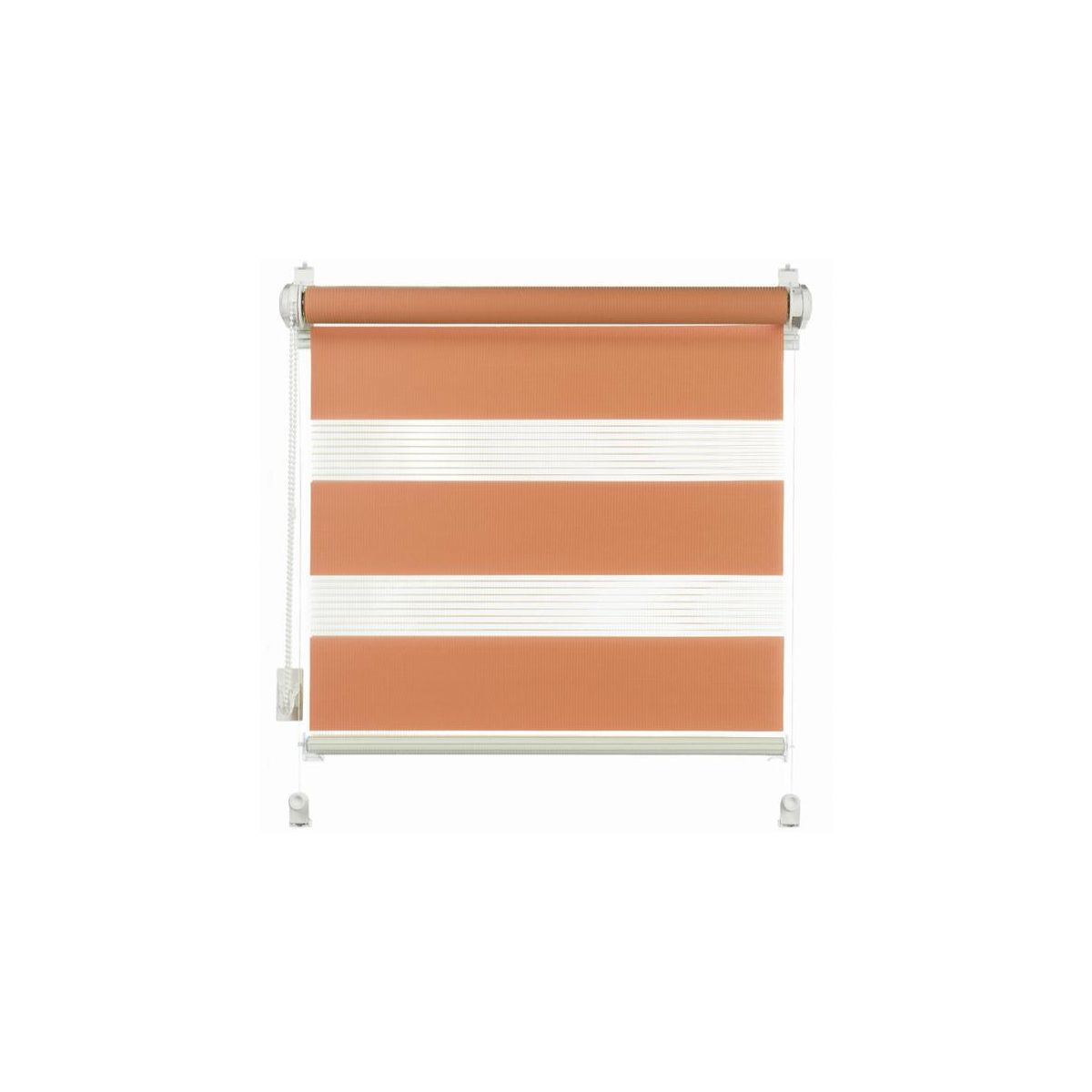 Roleta 54x140 cm Zebra II pomarańcz DECODESIGN